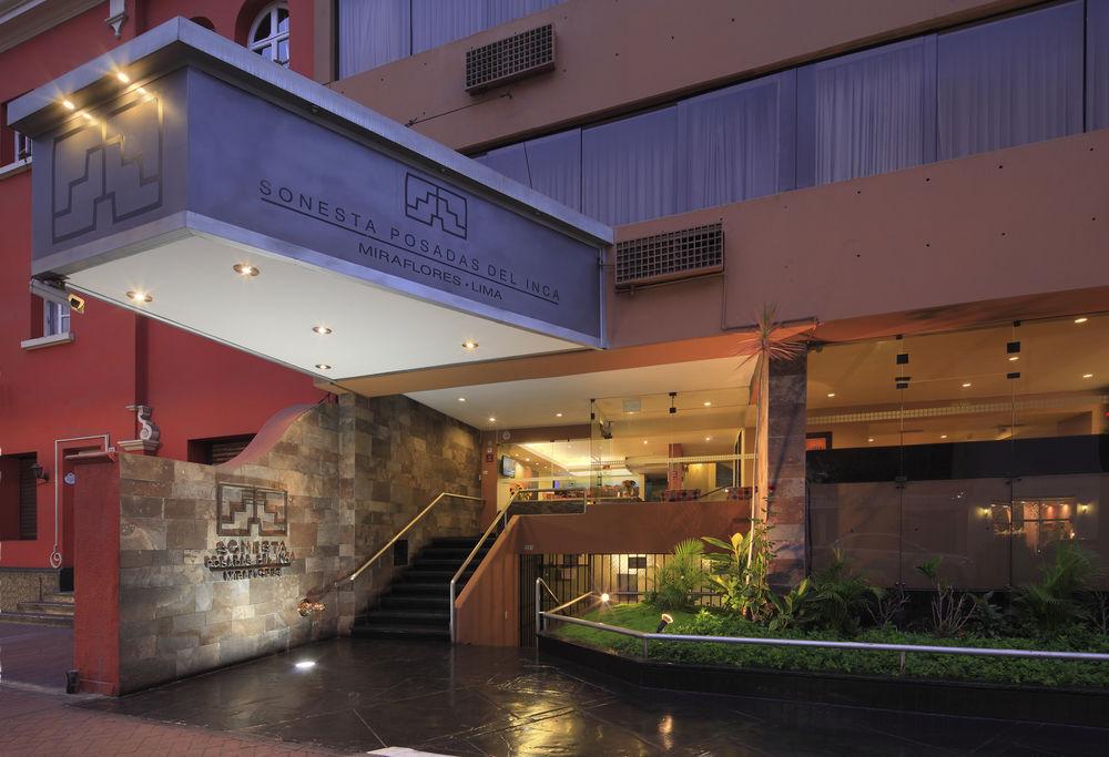 Socialtel Posada Miraflores Лима Экстерьер фото